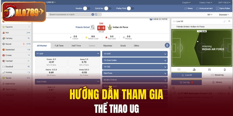 Hướng dẫn chi tiết quy trình tham gia UG