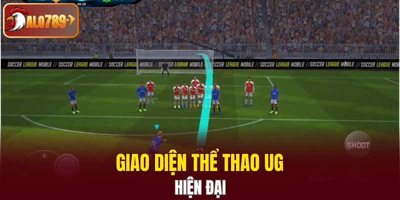 Thể thao UG sở hữu giao diện hiện đại